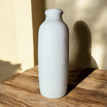 Large White Vase