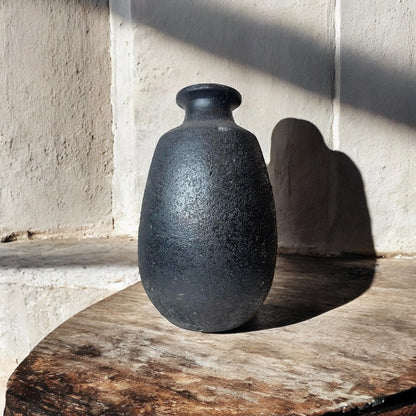 Large Black Vase