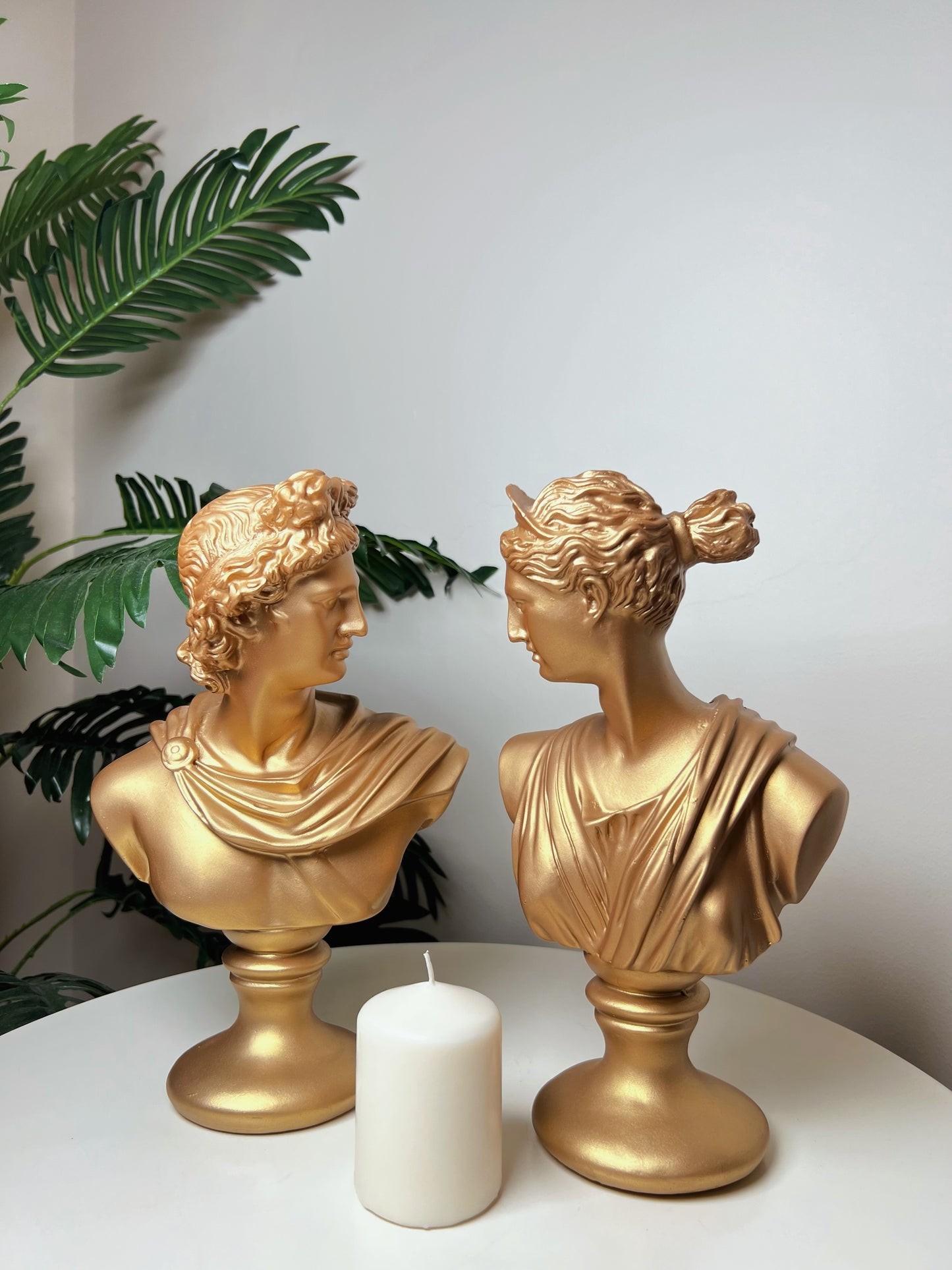 Apollo & Artemis sculpture