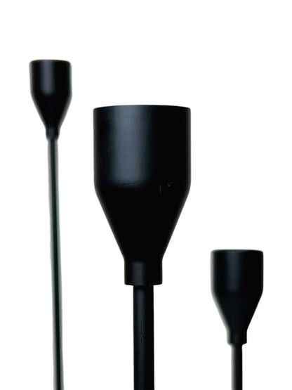 Elegant black candlestick